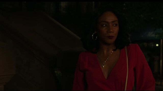 V neck dress worn by Ruby O'Carroll (Tiffany Haddish) in The Kitchen