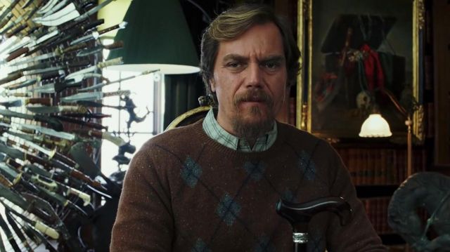 Suéter Jacquard de Walt Robinson (Michael Shannon) en cuchillos dibujados