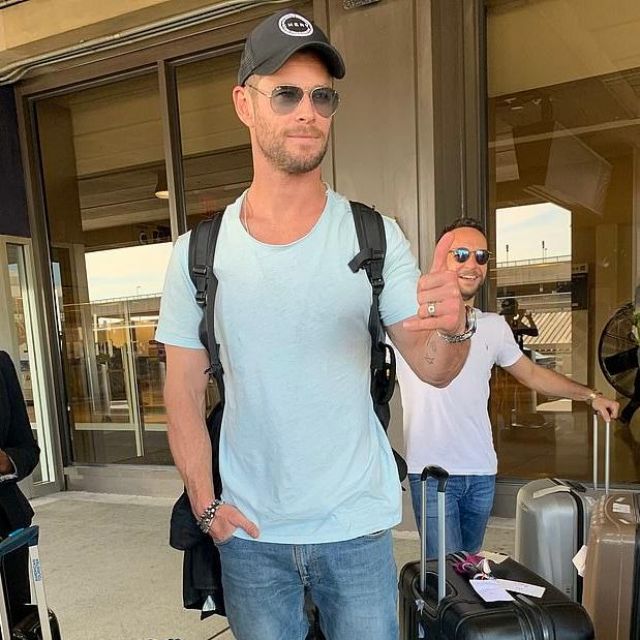 Emery Surfboards Hand Made Woven Patch Trucker Cap worn by Chris Hemsworth - June 9, 2019