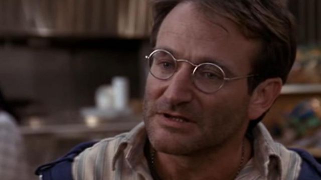 Eyeglasses worn by Dr. Cozy Carlisle (Robin Williams) as seen in Dead Again