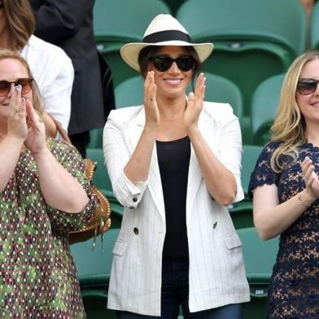 Finlay & Co Henrietta Sunglasses worn by Meghan, Duchess of Sussex Wimbledon July 4, 2019