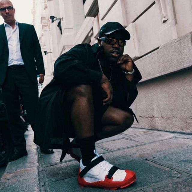 Ami Alexandre Mattiussi capuchon Noir de A$AP Ferg sur l'Instagram account @asapferg