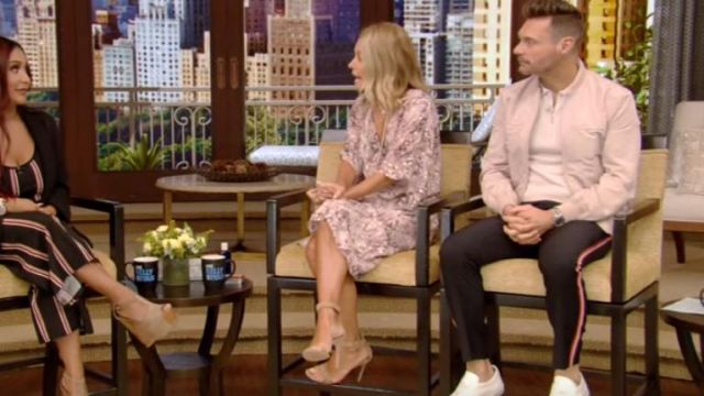 Iro Petunia Dress worn by Kelly Ripa as seen in LIVE with Kelly and Ryan JULY 10, 2019