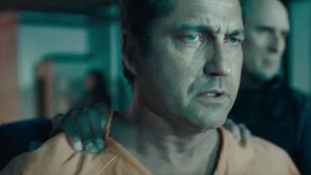 The holding of a prisoner of Mike Banning (Gerard Butler) in the Fall of The president