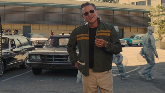 The beige pants worn by Randy (Kurt Russell) in the movie Once Upon a Time in Hollywood