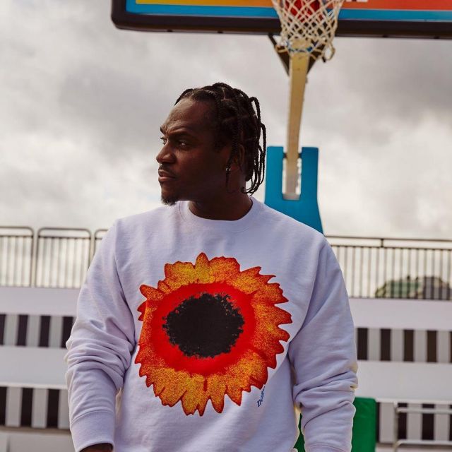 Noah Crewneck worn by Pusha T on his Instagram account @kingpush