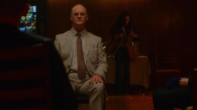Light Grey Suit worn by Calvin (Tim McInnerny) in Killers Anonymous