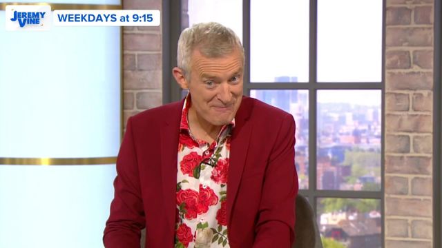 Floral Print Shirt worn by Jeremy Vine in Jeremy Vine on Channel 5 - 9/7/2019