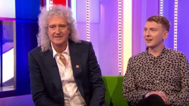 The suit jacket worn by Brian May in The ONE Show from 03 April 2019