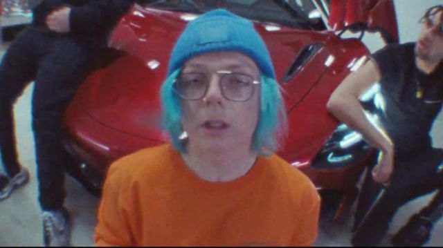 blue knitted cap worn by sueco child his official music video blue knitted cap worn by sueco child his official music video