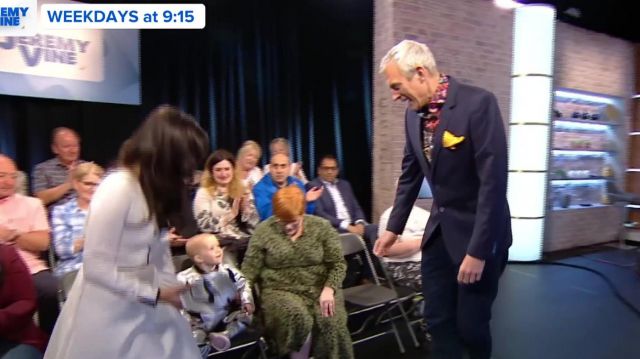 Black Slim Fit Pants of Jeremy Vine in Jeremy Vine on Channel 5 - 17/5/2019