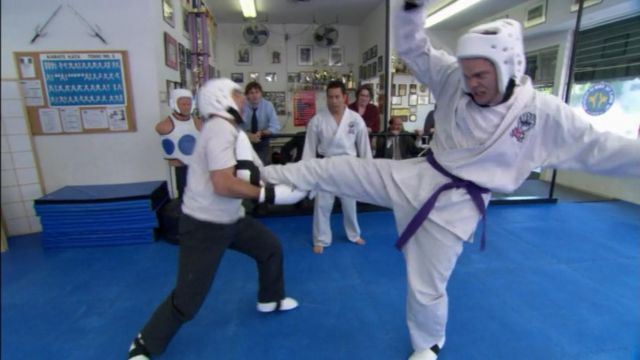 Tenue de Judo de Dwight Schrute (Rainn Wilson) dans Le Bureau (S02E06)