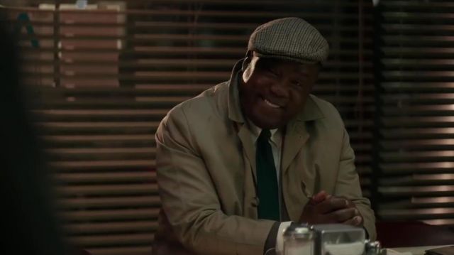 Plaid Flat Cap worn by Isiah Whitlock Jr. in Lying and Stealing