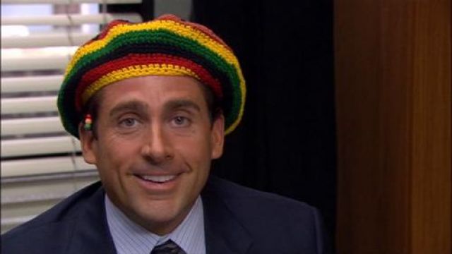 Jamaican Hat of Michael Scott (Steve Carell) in The Office (S03E12)