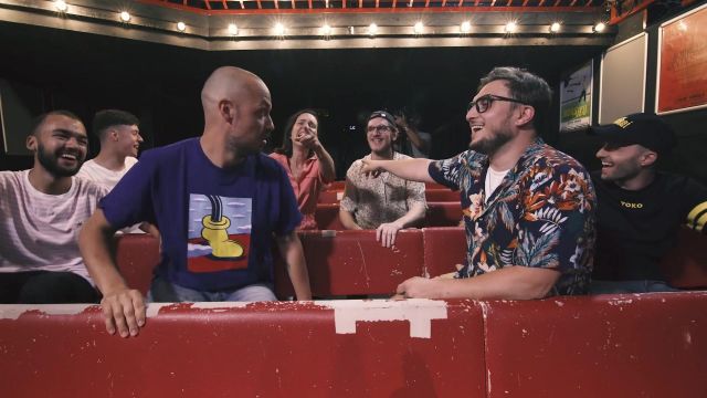 The t-shirt Yoko of Squeezie in the video STAND-UP OF M*RDEUX SEASON FINALE ENDGAME feat. you will recognize them