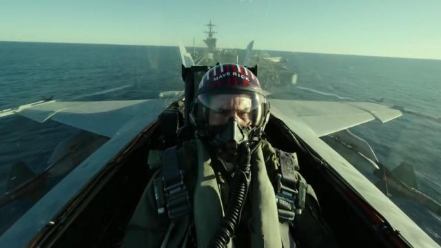F-18 Fighter Jet used by Maverick (Tom Cruise) in Top Gun: Maverick