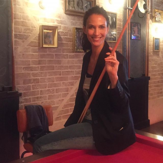 The blazer with flap pockets P. A. R. O. S. H Linda Hardy on his account Instagram @lindahardy_officiel