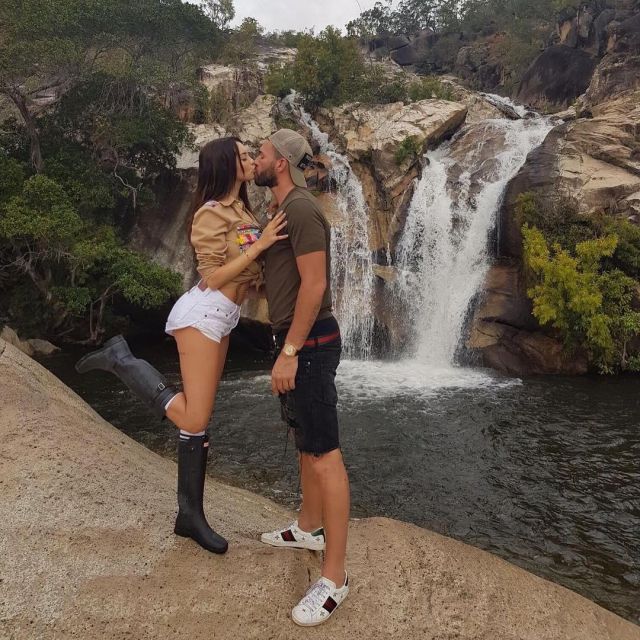 The Bermuda shorts with Faded Effect Amiri Thomas Vergara on the account instagram of @vergarathomas