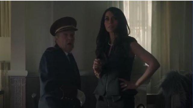 Ted baker Jamthun Dress worn by Hermione Lodge (Marisol Nichols) in Riverdale (Season 01 Episode 01)