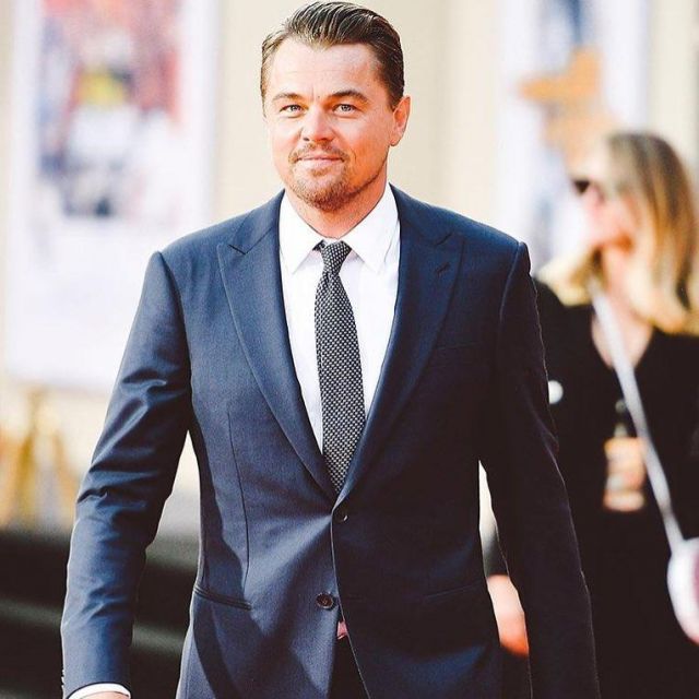 Giorgio Armani suit jackets worn by Leonardo DiCaprio at the Once upon a time in Hollywood in Los Angeles Premiere July 23, 2019