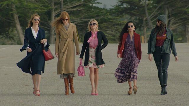The coat, camel worn by Celeste Wright (Nicole Kidman) in Big Little Lies (S02E01)