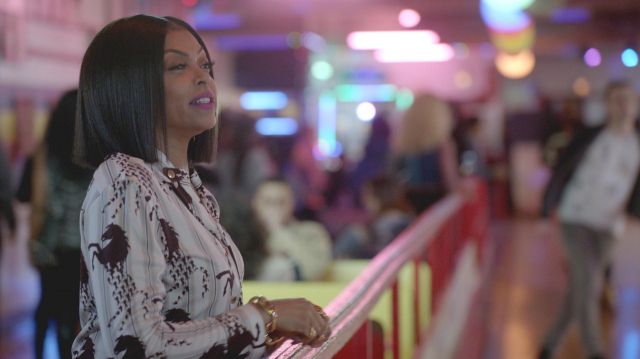 The blouse Chloé printed scope by Cookie Lyon (Taraji P. Henson) in Empire (S05E17)