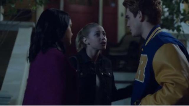 Joe Fresh Spade Pocket Denim Jacket worn by Betty Cooper (Lili Reinhart) in Riverdale (Season 01 Episode 04)