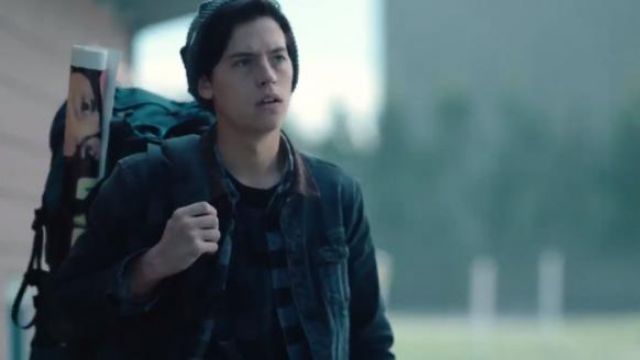 AllSaints Bering Denim Jacket worn by Jughead Jones (Cole Sprouse) in Riverdale (Season 01 Episode 04)