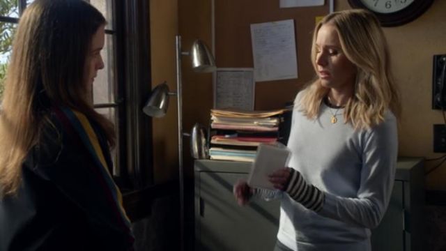 Veronica Beard Avory Wool Sweater worn by Veronica Mars (Kristen Bell) in Veronica Mars (Season 04 Episode 08)