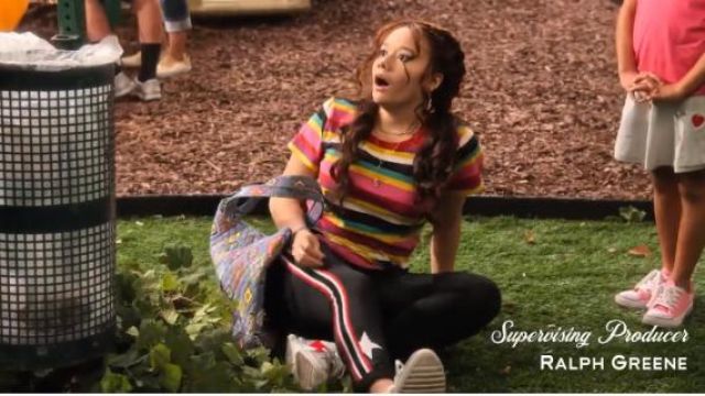 Pam Gela Star Stripe Leggings Worn By Jade Mckellan Talia Jackson In Family Reunion Season 01 Episode 04 Spotern
