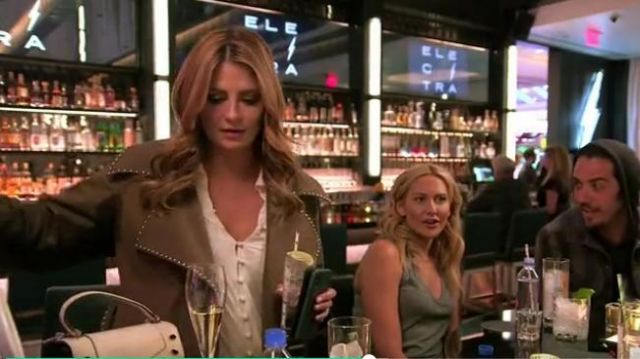 Robert Rodriguez Sutdded Cotton Blend Twill Trench Coat worn by Herself (Mischa Barton) in The Hills: New Beginnings (Season 01 Episode 05)