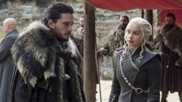 La réplique du costume de Jon Snow (Kit Harington) dans Game of Thrones (S07E07)