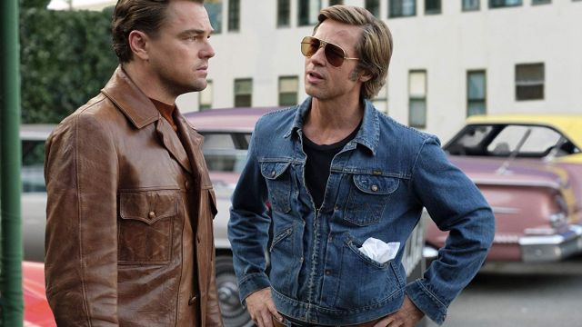 Rétro Veste en jean porté par Cliff Stand (Brad Pitt) dans Once Upon a Time in Hollywood