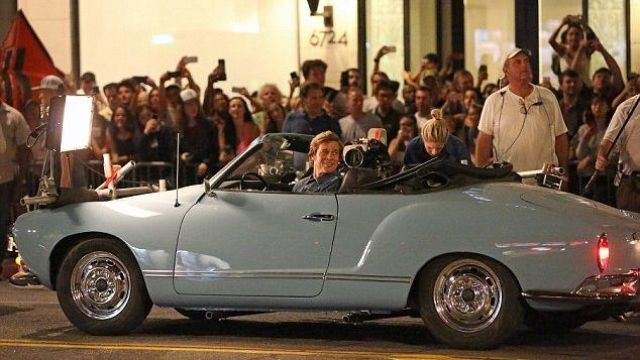 1967 Volkswagen Karmann Ghia used by Cliff Booth (Brad Pitt) on the set of Once Upon a Time in Hollywood