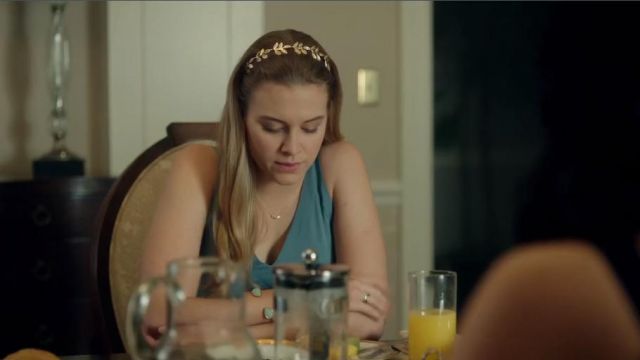Urban Outfitters Gold Headband worn by Polly Cooper (Tiera Skovbye) in Riverdale (S01E08)