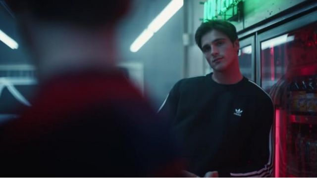 ADIDAS Adidas Originals Trefoil sweatshirt worn by Nate Jacobs (Jacob Elordi) in Euphoria (Season 01 Episode 07)