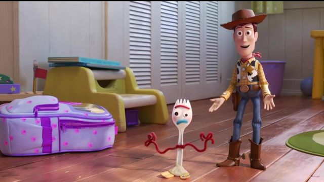 La fourchette Forky  vu dans la bande annonce de Toy Story 4