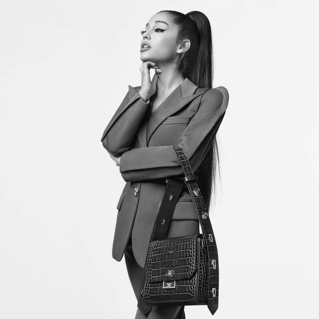 Givenchy Eden Leather bag worn by Ariana Grande on her Instagram account @arianagrande