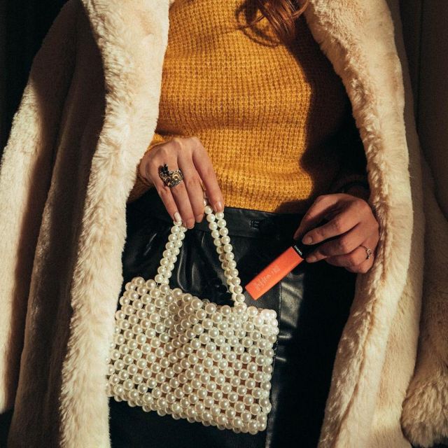 The bag pearls of Ophelia on the account instagram of @opheduvillard