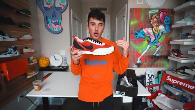Sneakers Nike Daybreak Undercover University Red Harrison Nevel in I Bought The 10 Best Back To School Hype Sneakers For 2019!