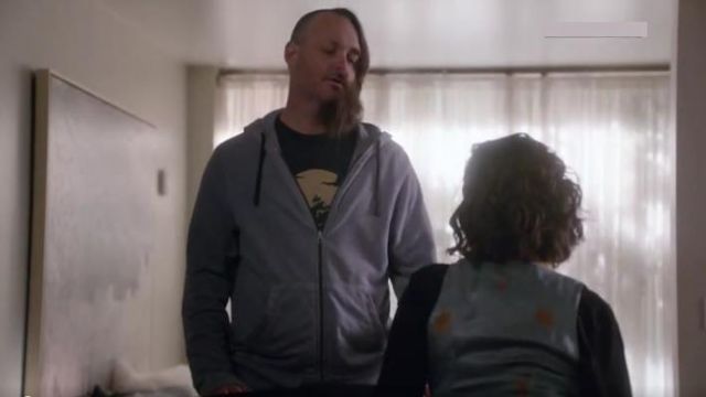 James Perse Grey Hoddie worn by Phil Tandy Miller (Will Forte) in The Last Man on Earth (Season 02 Episode 18)