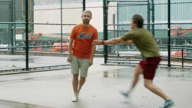 New York Mets T-Shirt in Orange worn by Charlie (Martin Freeman) in Ode to Joy