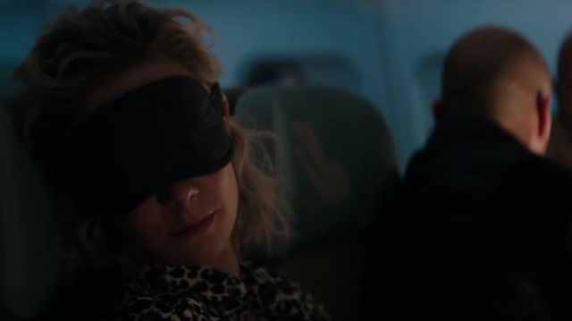 Sleepling Eye black Mask worn by Hattie (Vanessa Kirby) in Fast & Furious Presents: Hobbs & Shaw