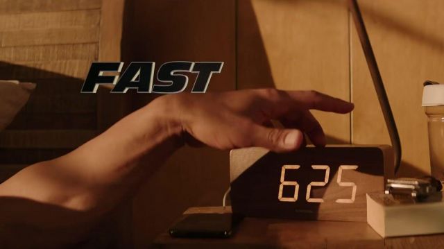 Karlsson Alarm Clock used by Hobbs (Dwayne Johnson) in Fast & Furious Presents: Hobbs & Shaw