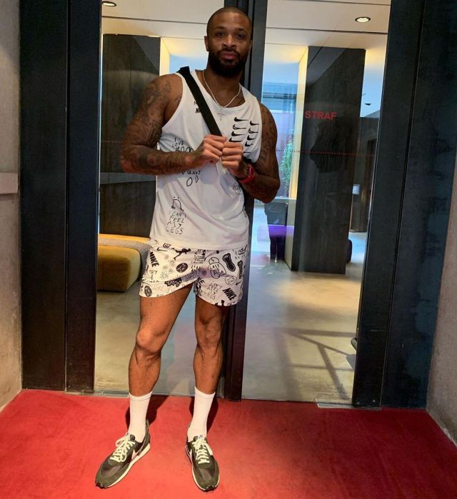 The running Shorts to printed Nike X Nathan Bell P. J. Tucker on the account Instagram of @pjtucker