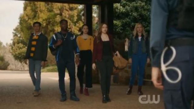 Dr. Martens Red Boots worn by Lizzie Saltzman (Jenny Boyd) in Legacies (Season 01 Episode 16)