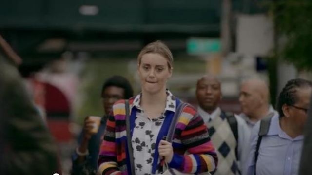 Marc Jacobs V-Neck Multicolor Cardigan worn by Piper Chapman (Taylor Schilling) in Orange Is the New Black (Season 07 Episode 04)