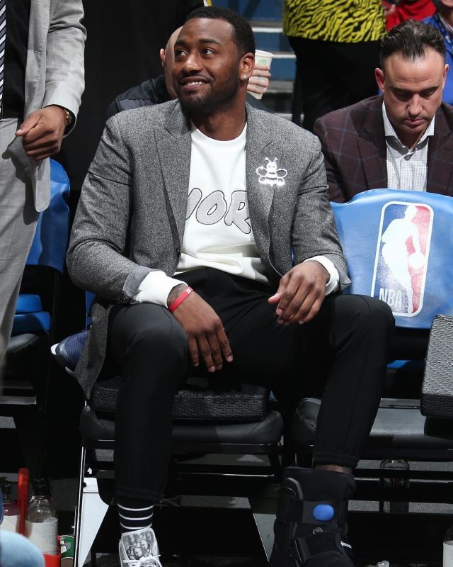 Sneakers high-B23 technical fabric Dior of John Wall, on the account Instagram of @johnwall