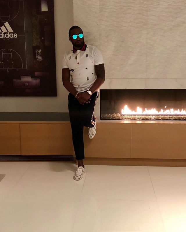 The Sneakers Ace to Printed GG Gucci John Wall on his account Instagram @johnwall