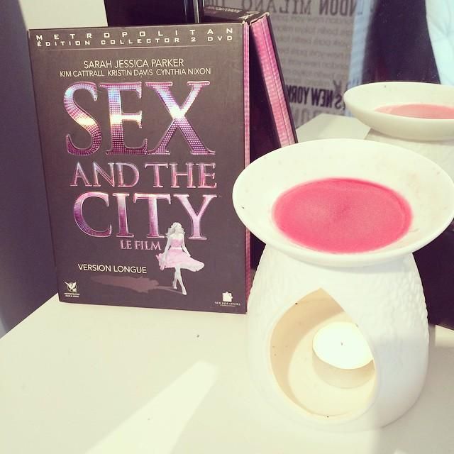 The DVD collector du film Sex and the city of Mary Bnz on his account Instagram @mariebnnz